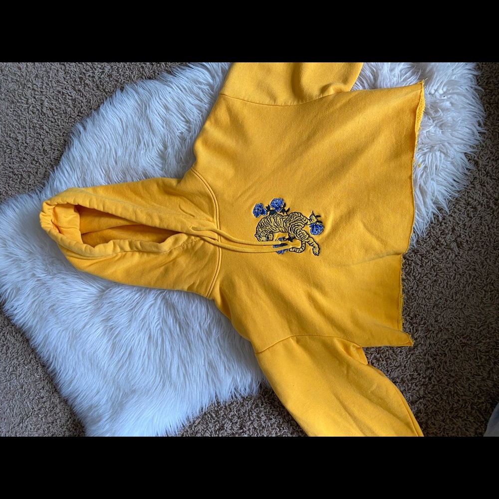 CROPPED TIGER HOODIE 🐅